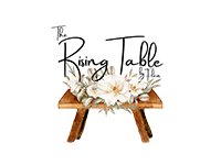 the rising table by fleur color